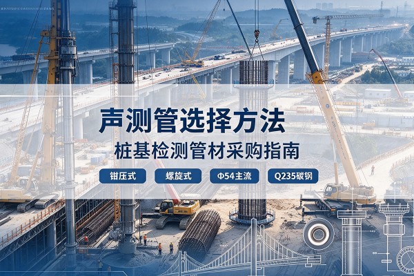 弓长岭声测管选型标准