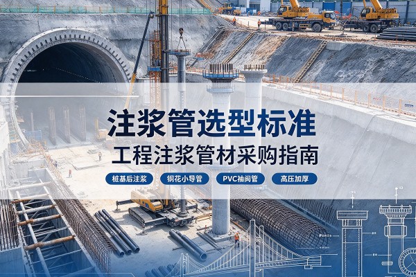 弓长岭注浆管选型标准