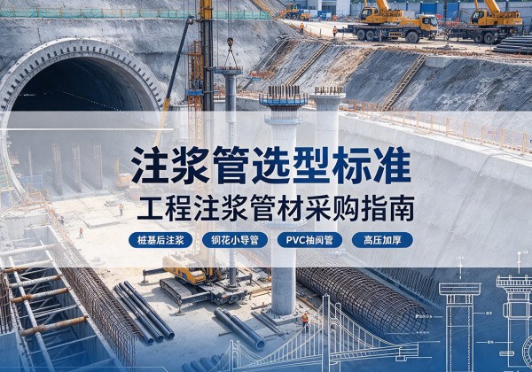 弓长岭注浆管选型标准